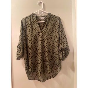 Woman’s Lush Animal Print Tunic- XS